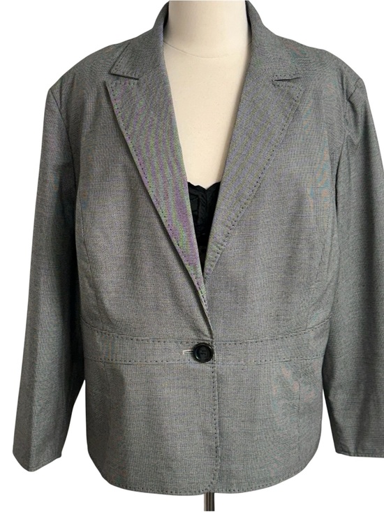 Larry Levine Jackets & Blazers - Larry Levine Classics Long Sleeve Single Button Waistband Closure Blazer, Sz 24W